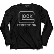 Kendim Seçtim Glock Lock Perfection Uzun Kollu Tişört