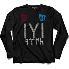 Kendim Seçtim Kayi Boyu Trabzonspor 61 Göktürkçe Türk 2 Uzun Kollu Tişört