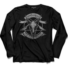 Kendim Seçtim Lamb Of God Logo Metallica Devil Şeytan Uzun Kollu Tişört