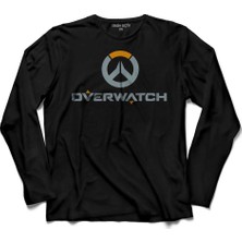 Kendim Seçtim Overwatch Heroes Steam Logo Over Watch Uzun Kollu Tişört
