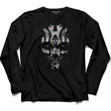 Kendim Seçtim Prince Of Persia Mask Skull With Stipres Maske Uzun Kollu Tişört