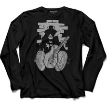 Kendim Seçtim Slash Guitar Coldplay Slash'S Gitar Uzun Kollu Tişört