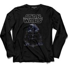 Kendim Seçtim Star Wars Darth Vader Yildiz Savaşlari Uzun Kollu Tişört