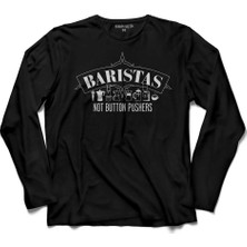 Kendim Seçtim The Barista Coffee Kahve Espresso Maker Syphon2 Uzun Kollu Tişört