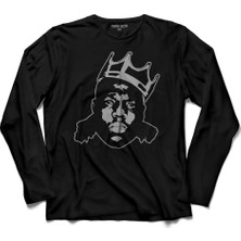 Kendim Seçtim The Notorious Biggie B.I.G. Go Big Rap Music 3 Uzun Kollu Tişört