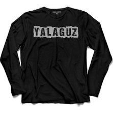 Kendim Seçtim Yalağuz Yalniz Adam Trabzon Rize Karadeniz Uzun Kollu Tişört