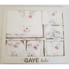 Gaye Bebe 10 Parça Tavşanlı ve Desenli Hastane Çıkışı