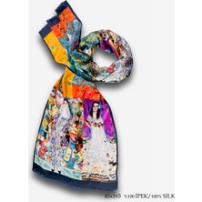 Galiga İpek Fular - Klimt- Women