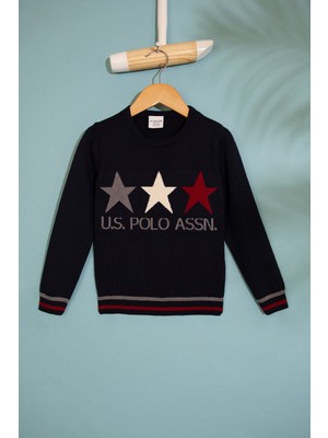 U.S. Polo Assn. Erkek Çocuk Triko Kazak 50206072-Vr033