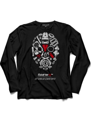 Kendim Seçtim Onüçüncü Friday Uzun Kollu Tişört