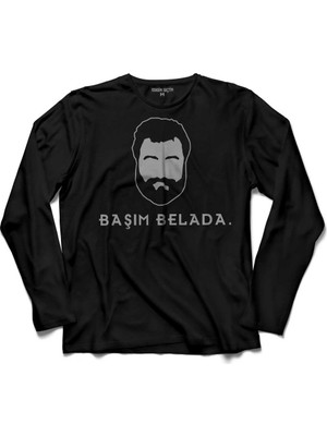 Kendim Seçtim Ahmet Kaya Başim Belada 2 Uzun Kollu Tişört