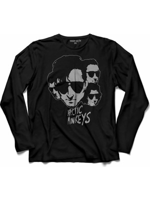Kendim Seçtim Alex Tumer Arctic Monkeys 3 Uzun Kollu Tişört