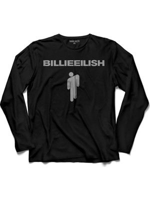 Kendim Seçtim Billie Eilish Billieeilish Logo Uzun Kollu Tişört