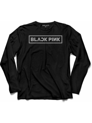 Kendim Seçtim Black Pink Blackpink Logo 2 Uzun Kollu Tişört