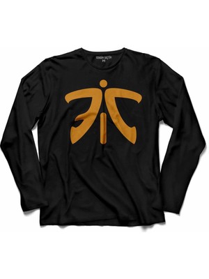 Kendim Seçtim Csgo Cs Go Fnatic Team Logo Counter Strike Uzun Kollu Tişört