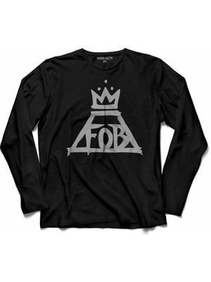 Kendim Seçtim Fall Out Boy Logo Uzun Kollu Tişört