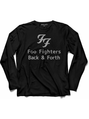 Kendim Seçtim Ff Foo Fighters Logo Uzun Kollu Tişört
