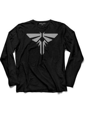 Kendim Seçtim Firefiles Logo Naughty Dog Look For The Light 3 Uzun Kollu Tişört