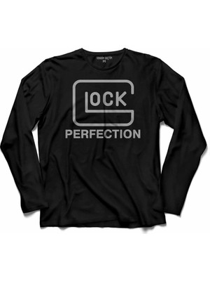 Kendim Seçtim Glock Lock Perfection Uzun Kollu Tişört