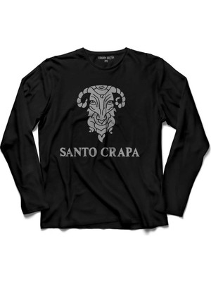 Kendim Seçtim Gta V 5 Grand Theft Auto Santo Crapa Uzun Kollu Tişört