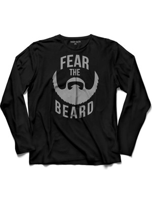 Kendim Seçtim James Harden Fear The Beard Houstan Basketball Uzun Kollu Tişört