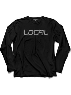 Kendim Seçtim Local Lokal Yerel Özel Farkli Dizyan Uzun Kollu Tişört