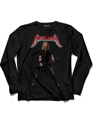 Kendim Seçtim Metallica Hames Hetfield Logo Uzun Kollu Tişört