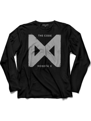 Kendim Seçtim Mosta X Logo Mostax The Code Uzun Kollu Tişört