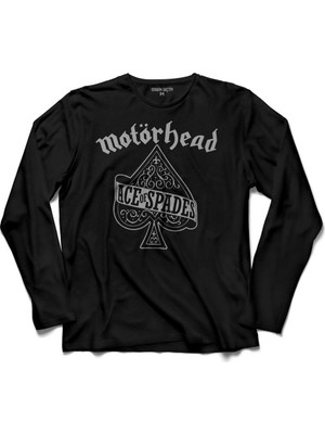 Kendim Seçtim Motorhead Logo Age Of Spades Everything Else Uzun Kollu Tişört