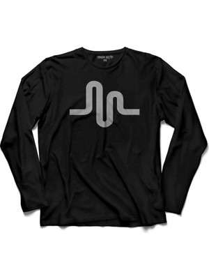 Kendim Seçtim Musical Ly Musical.Ly Crown Wave Classic Müzik Uzun Kollu Tişört