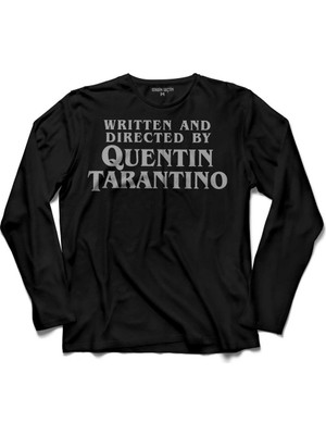 Kendim Seçtim Quentin Tarantino Sinema Film Yönetmen Uzun Kollu Tişört