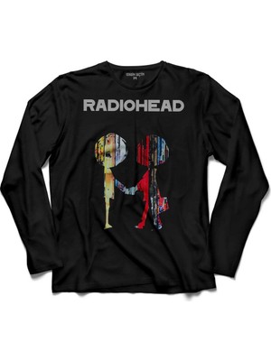 Kendim Seçtim Radiohead Radio Head Logo Thom Yorke 2 Uzun Kollu Tişört