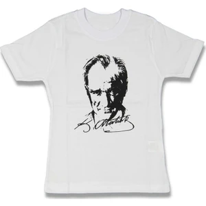 Baskılı Atatürk Tişört