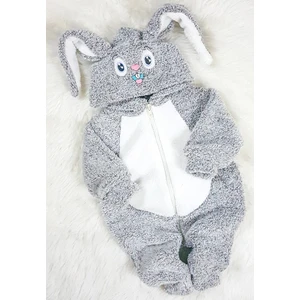Bebesev Baby Welsoft Fermuarlı Tavşan Tulum