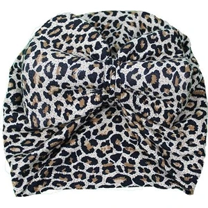 Asalya Bebe Kız Bebek Pamuklu Dertsiz Bone Leoparlı