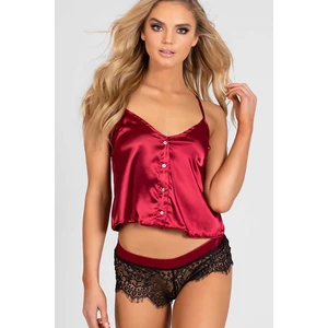 Merry See Kadın Dantelli Saten Şortlu Takım