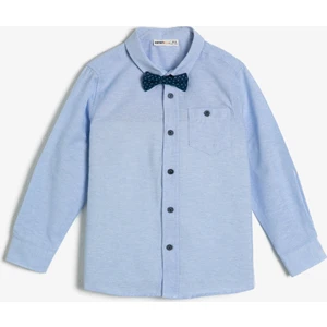 Erkek Çocuk Papyon Detayli Gömlek