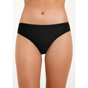 Soft Touch Yüksek Bel Slip Külot - Siyah
