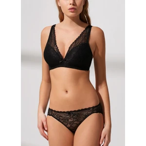 Lacy Soft Dantelli Sütyen - Siyah