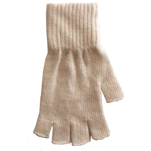 Unisex Angora Kesik Eldiven Fo 5503 Ekru