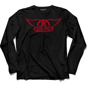 Kendim Seçtim Aerosmith Logo Uzun Kollu Tişört