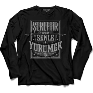 Kendim Seçtim Beşiktaş Şampiyon Şereftir Senle Yürümek 2018 Uzun Kollu Tişört