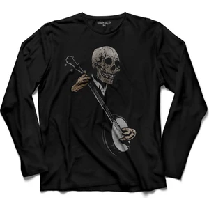 Kendim Seçtim Kuru Kafa Skullboys Müzik Müzisyen Uzun Kollu Tişört