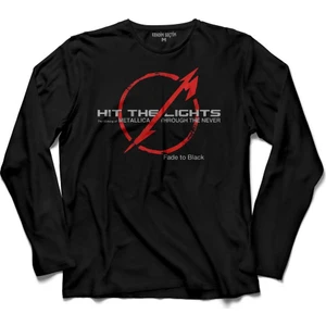 Kendim Seçtim Metallica Fade To Black Trough The Never Uzun Kollu Tişört