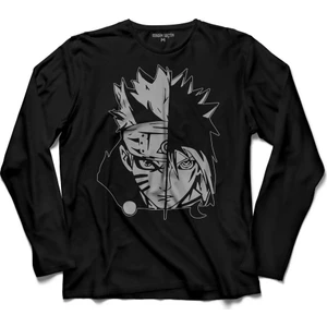 Kendim Seçtim Naruto And Sasuke Uzumaki Uchiha Decal Uzun Kollu Tişört