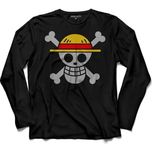 Kendim Seçtim One Piece Straw Hat New World Computer Uzun Kollu Tişört