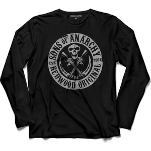 Kendim Seçtim Sons Of Anarchy Redwood Original Anarşi Eylem 2 Uzun Kollu Tişört