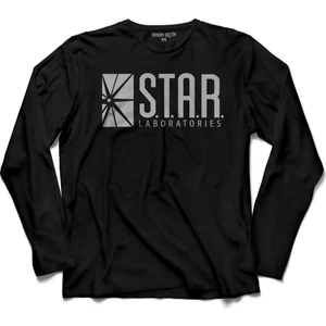 Kendim Seçtim The Flash Star Lab Team S.T.A.R. Laboratories Uzun Kollu Tişört