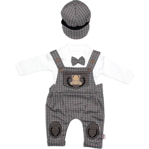 Murat Baby Papyonlu Şapkalı Salopet Takım