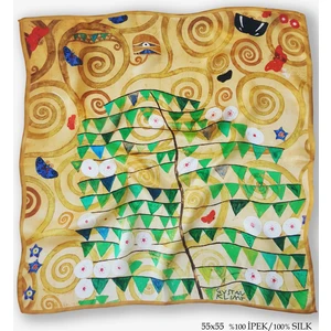 İpek Fular Green Tree
